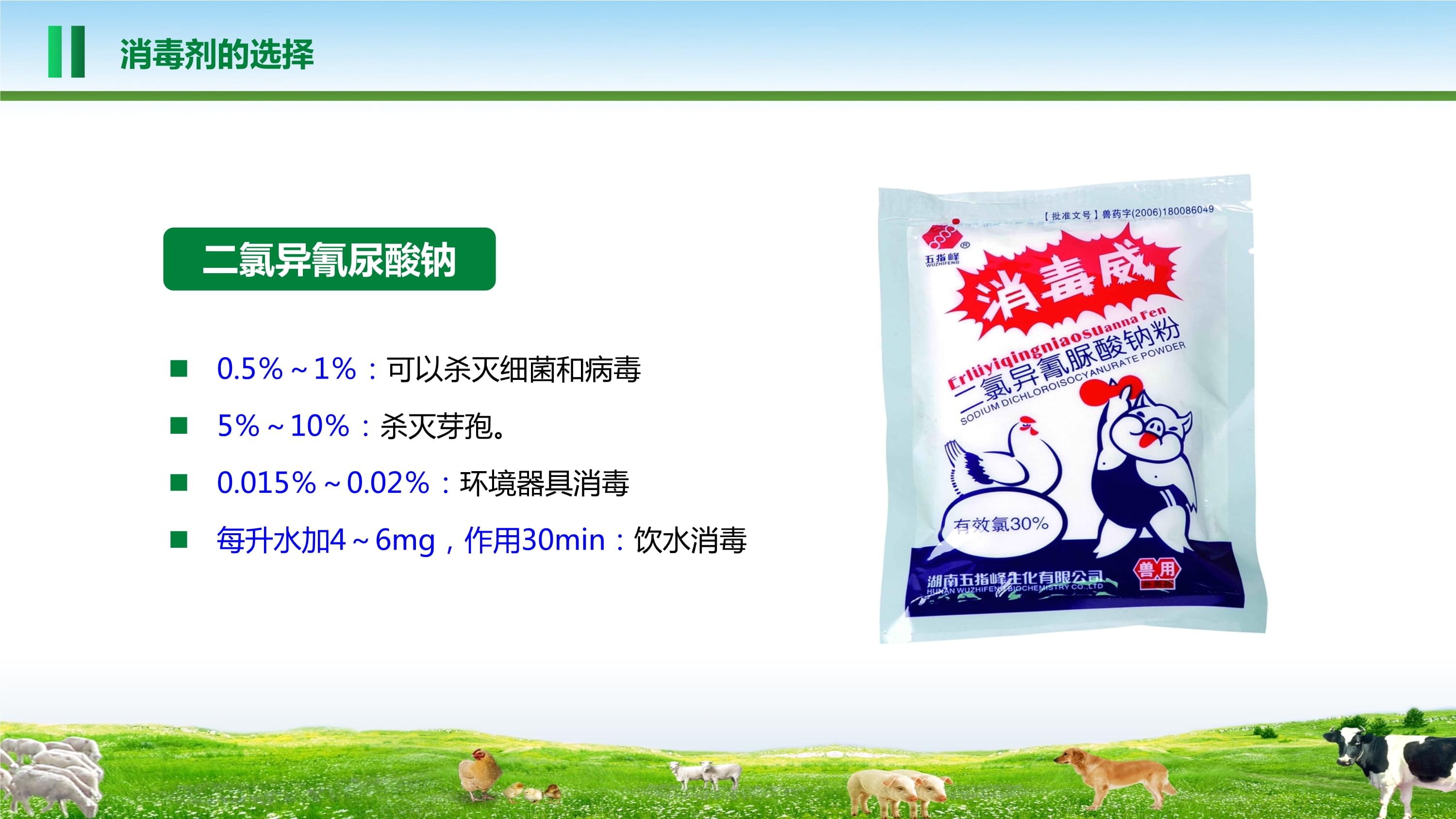 獸醫(yī)消毒技術 消毒劑的選擇、配制與醫(yī)療器械處理